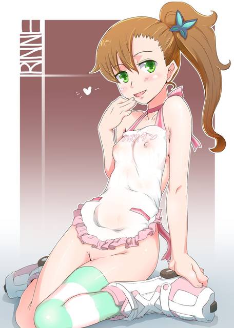 暑いからってそんな恰好で料理してると(襲っちゃうから)危ないロリ裸エプロン挑発二次エロ画像-12