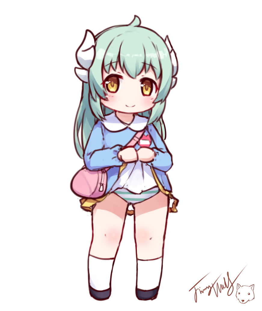 スモック姿のロリ少女とか幼稚園児のパンツが見えちゃう欲情していいか悩むペドパンチラ二次エロ画像-18