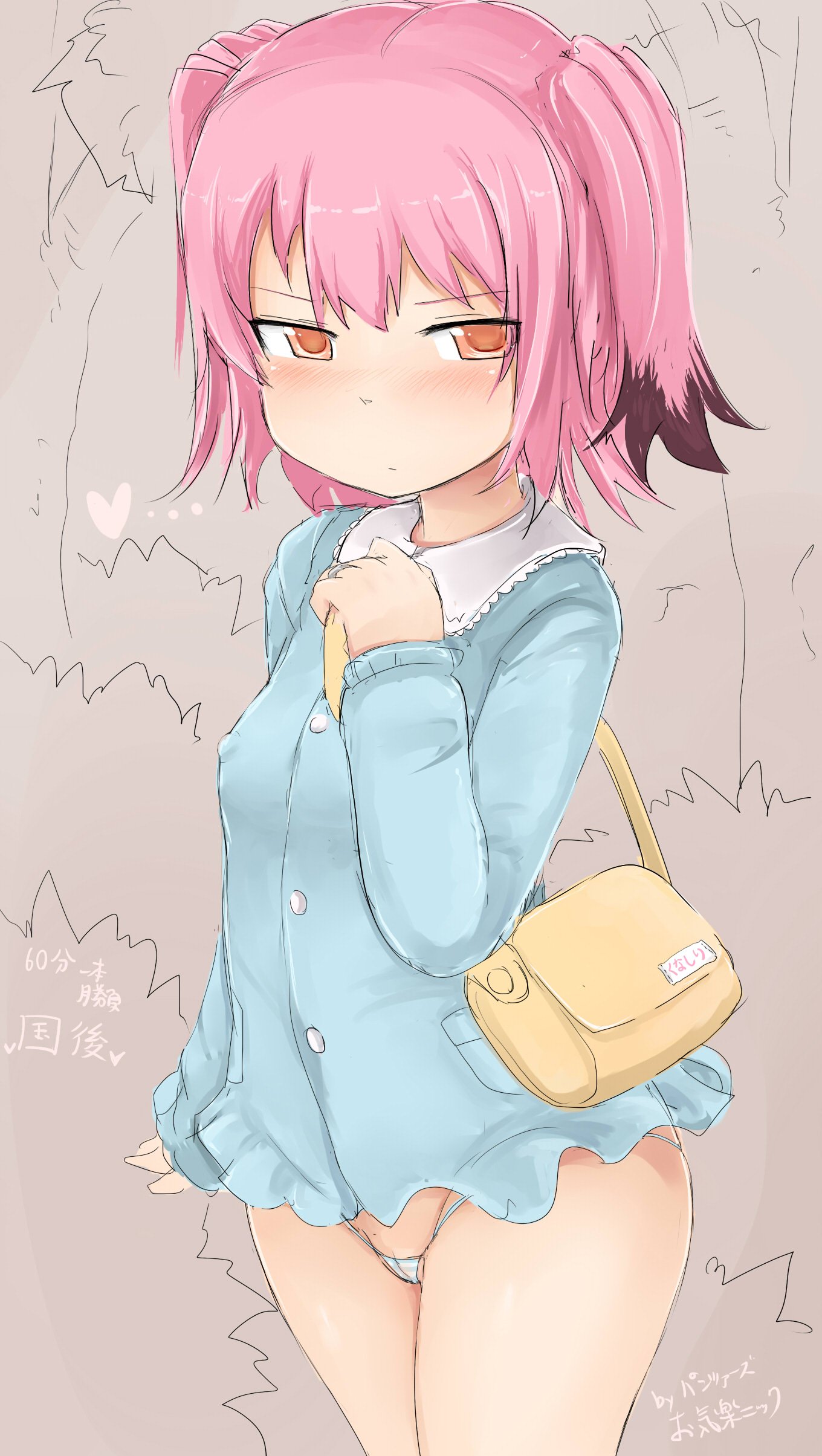 スモック姿のロリ少女とか幼稚園児のパンツが見えちゃう欲情していいか悩むペドパンチラ二次エロ画像-24