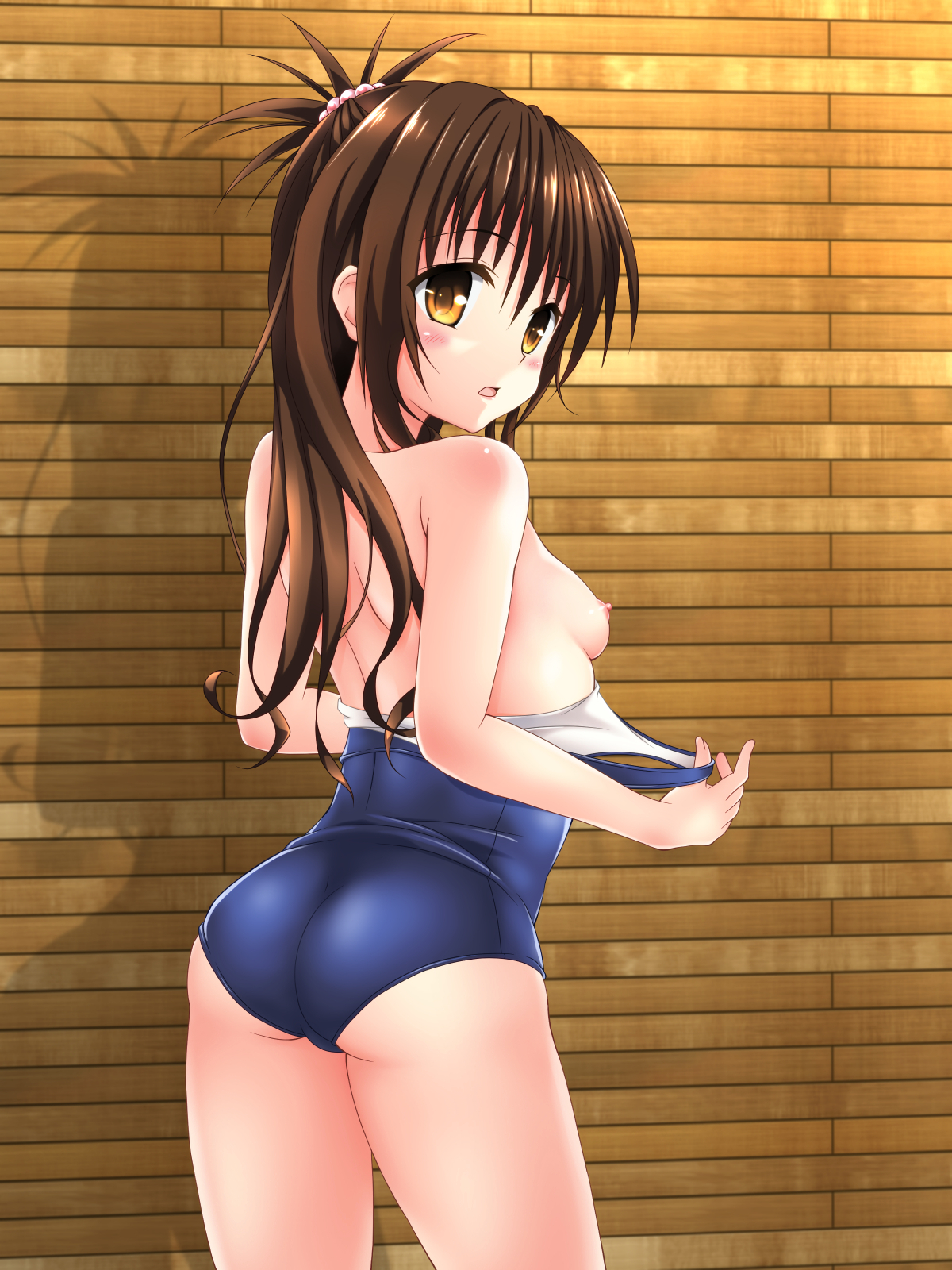 二次ロリ少女の好き水着替えや半脱ぎでスク水の裏地の見えるスク水ロリ二次エロ画像-37