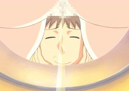 GIFアニメ　潮吹き　おしっこ　おもらし　放尿　体液　ぷしゃあぁぁぁぁぁ！　二次エロ画像