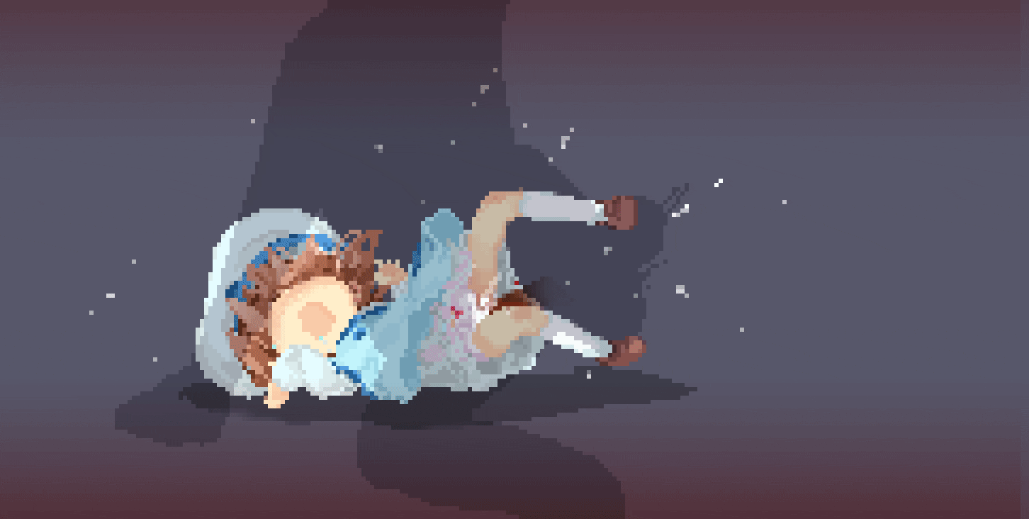 GIFアニメで一昔前と言うか歴史と趣を感じるドット絵でエロいことする二次エロGIFアニメ-35