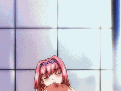 GIFアニメでつるつるロリマンコをクンニ！舌でペロペロすると反応の可愛いロリクンニ二次エロGIFアニメ-34
