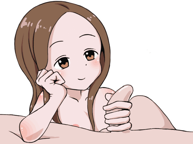 GIFアニメで二次ロリ少女が手コキ足コキフェラチオでおちんちん弄ってくれる二次ロリGIFアニメ-3