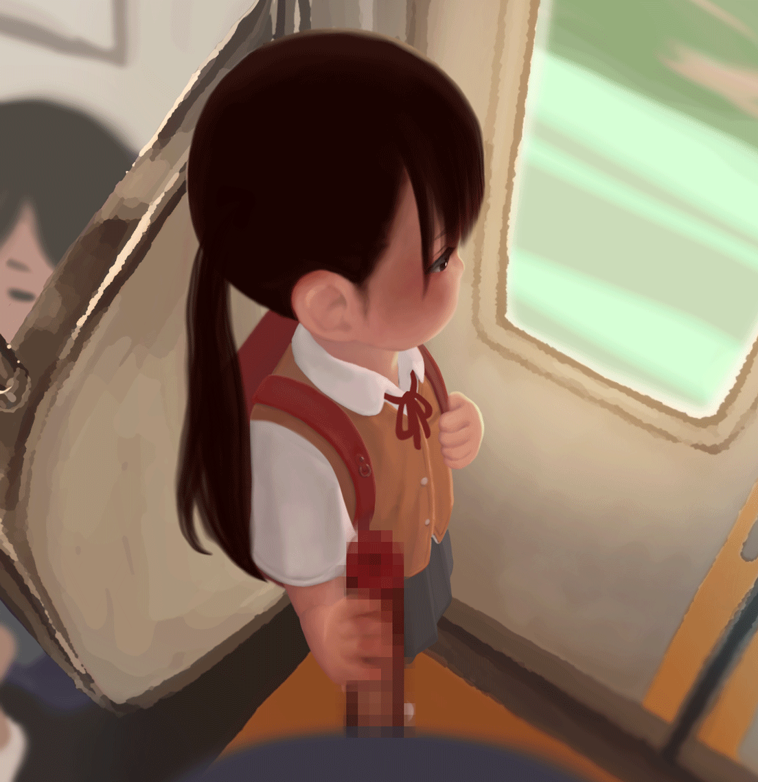 GIFアニメで二次ロリ少女が手コキ足コキフェラチオでおちんちん弄ってくれる二次ロリGIFアニメ-23