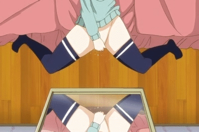 GIFアニメで美少女が指オナニーで自分のおマンコ弄って弄ってる二次オナニー美少女エロGIFアニメ-20