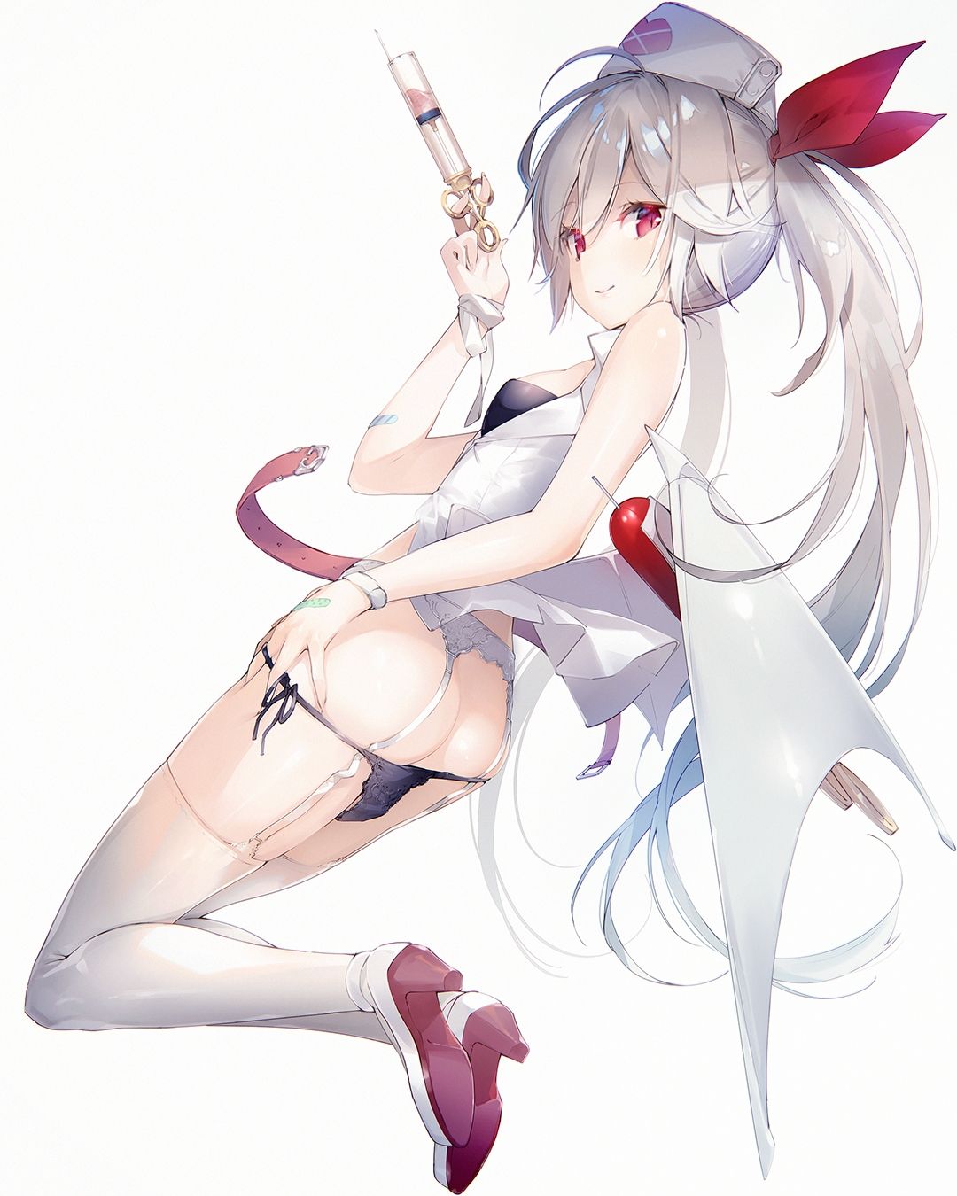 二次ロリ少女の薄くすべすべでかわいらしいお尻、ロリヒップの丸みを楽しみたい！触りたい！顔をうずめたい！-24