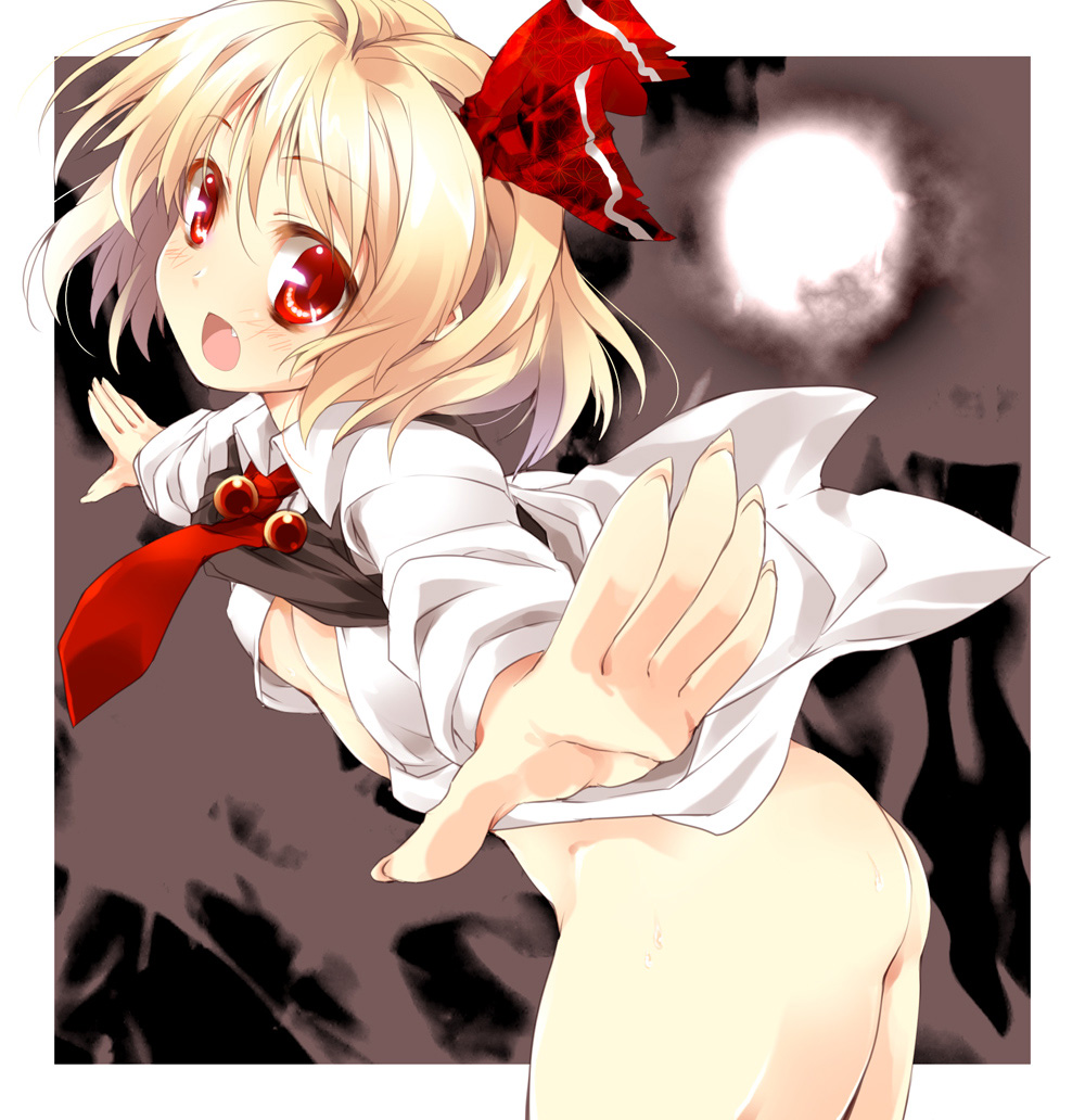 二次ロリ少女の薄いヒップ、お尻の魅力！可愛いヒップラインに目を奪われるロリヒップ二次エロ画像-34