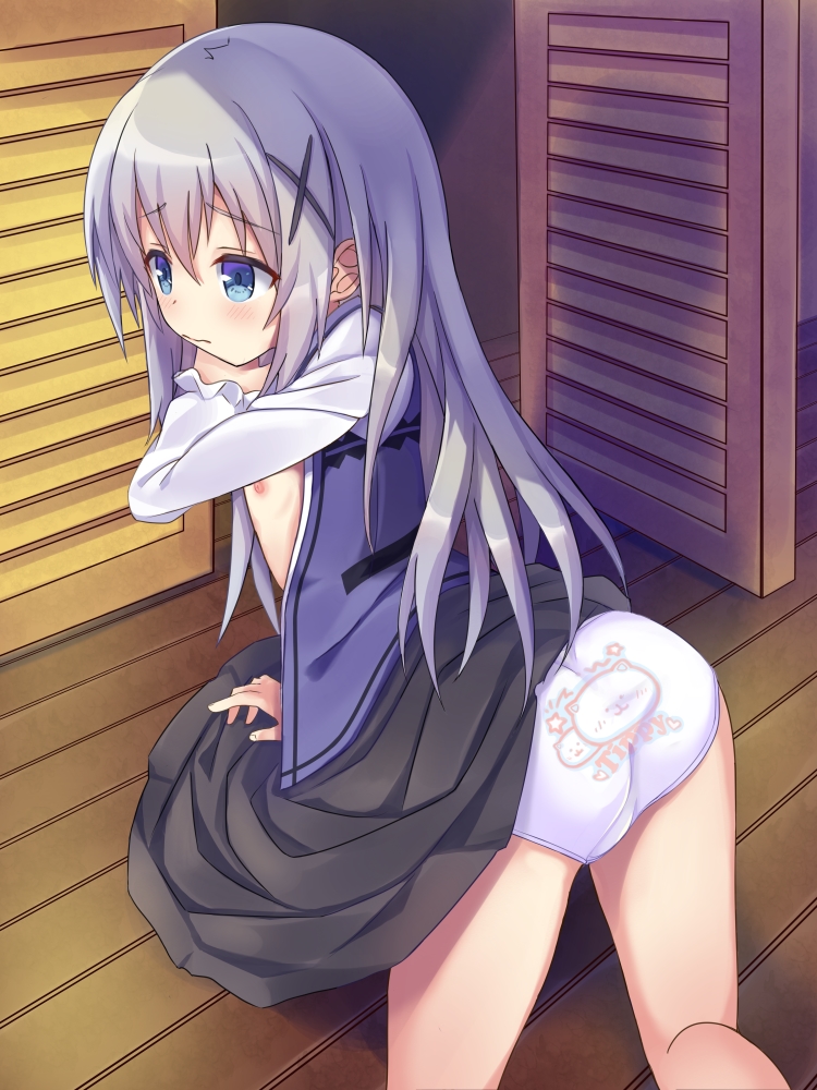 二次ロリ少女の犯したくなる小さなお尻を四つん這いなどで突き出し挑発二次エロ画像-29