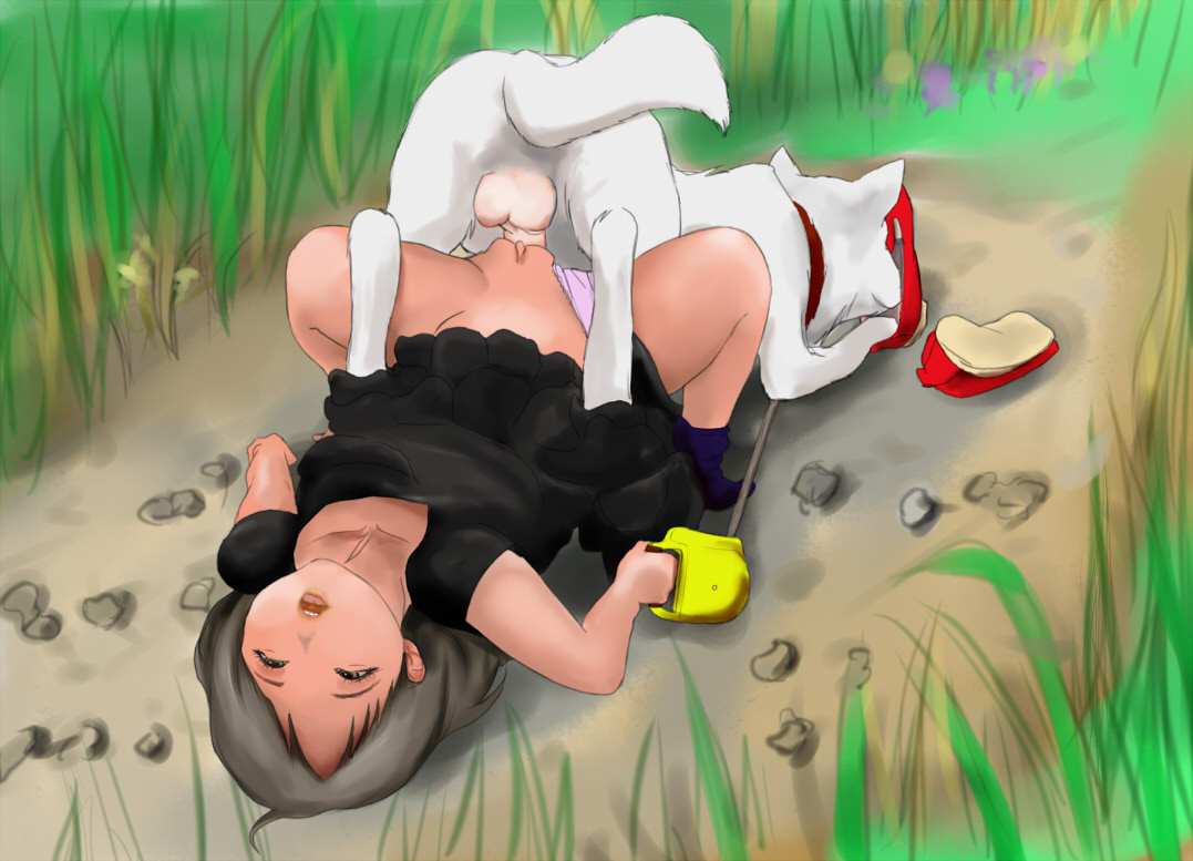 二次ロリ少女が可愛いペットと戯れてる犬姦獣姦ロリ少女の現実にもあり得る異種姦二次エロ画像-4