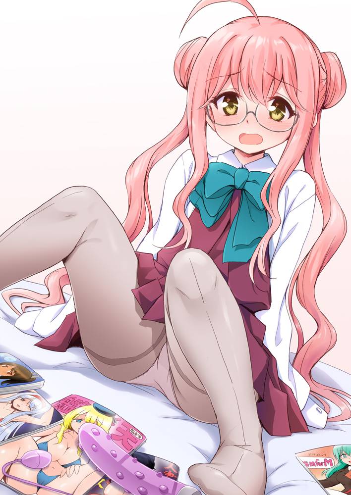 二次ロリ貧乳メガネ少女のメガネが可愛くて中身も可愛い魅力的な眼鏡ロリっ娘メガネっ娘二次エロ画像-21