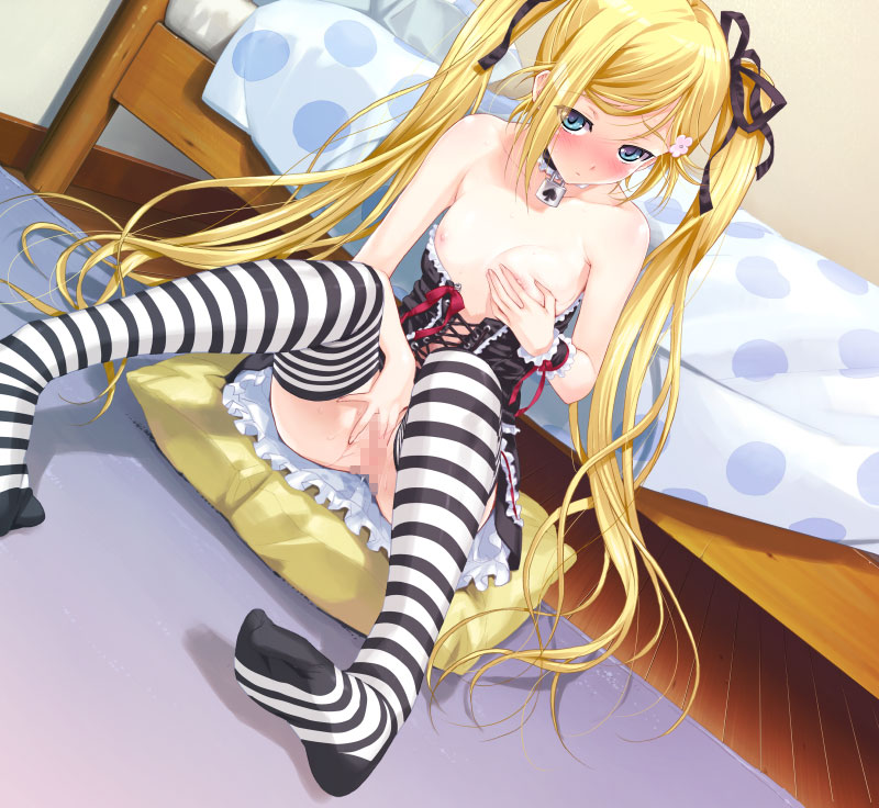 チクニー、ちくオナ大好きな女の子たち！乳首を吸ったりつねったりが気持ち良くて乳首でイっちゃう二次エロ画像-29