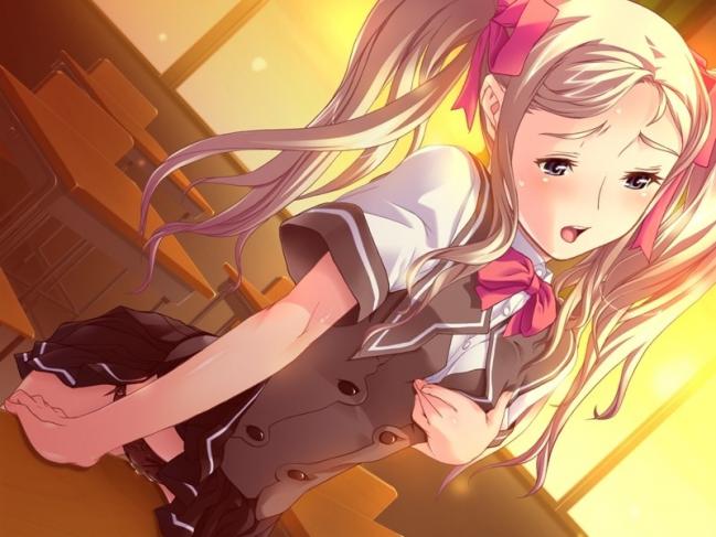 美少女が子供の頃に覚えたこすりつけ角オナニーに今でも夢中なJCやJKぐらいの角オナ二次エロ画像-4