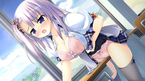 美少女が子供の頃に覚えたこすりつけ角オナニーに今でも夢中なJCやJKぐらいの角オナ二次エロ画像-5