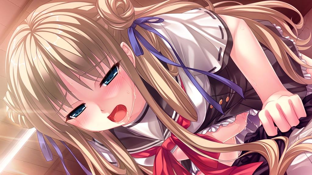 美少女が子供の頃に覚えたこすりつけ角オナニーに今でも夢中なJCやJKぐらいの角オナ二次エロ画像-24