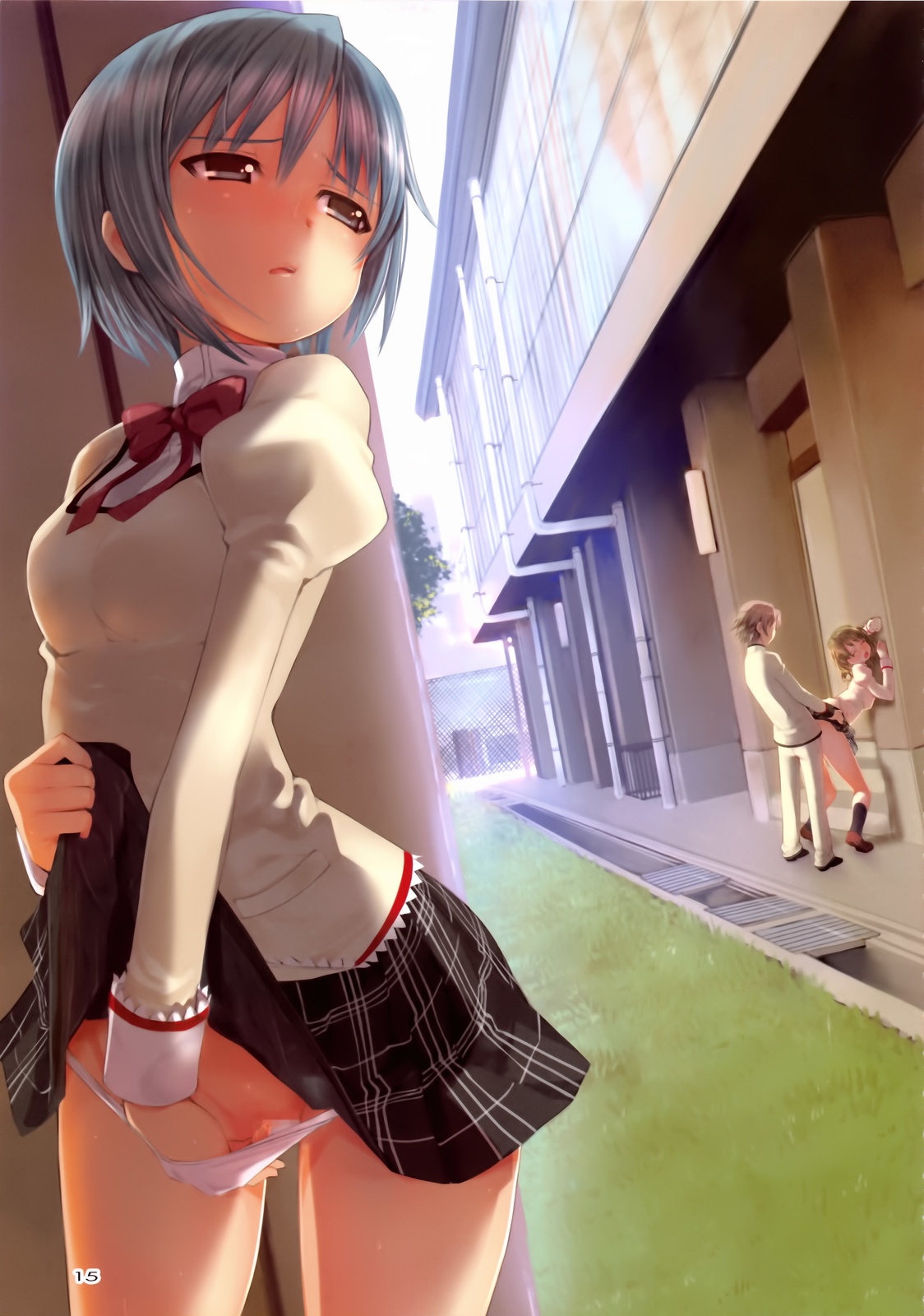 11/11は独身の日なので独り身で寂しくオナニーしてパンツ汚してる美少女の二次エロ画像-35