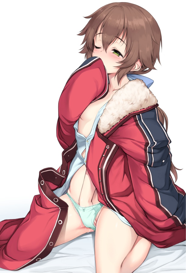 二次ロリで制服JCぐらいの女の子が制服姿のままオナニーに夢中になるJCオナ二次エロ画像-31