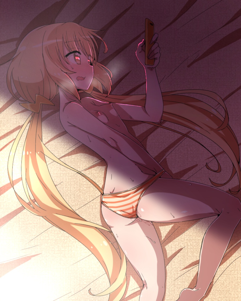 二次ロリ少女が一人エッチ、オナニーしてる姿はずっと見てられるロリオナニー二次エロ画像-23