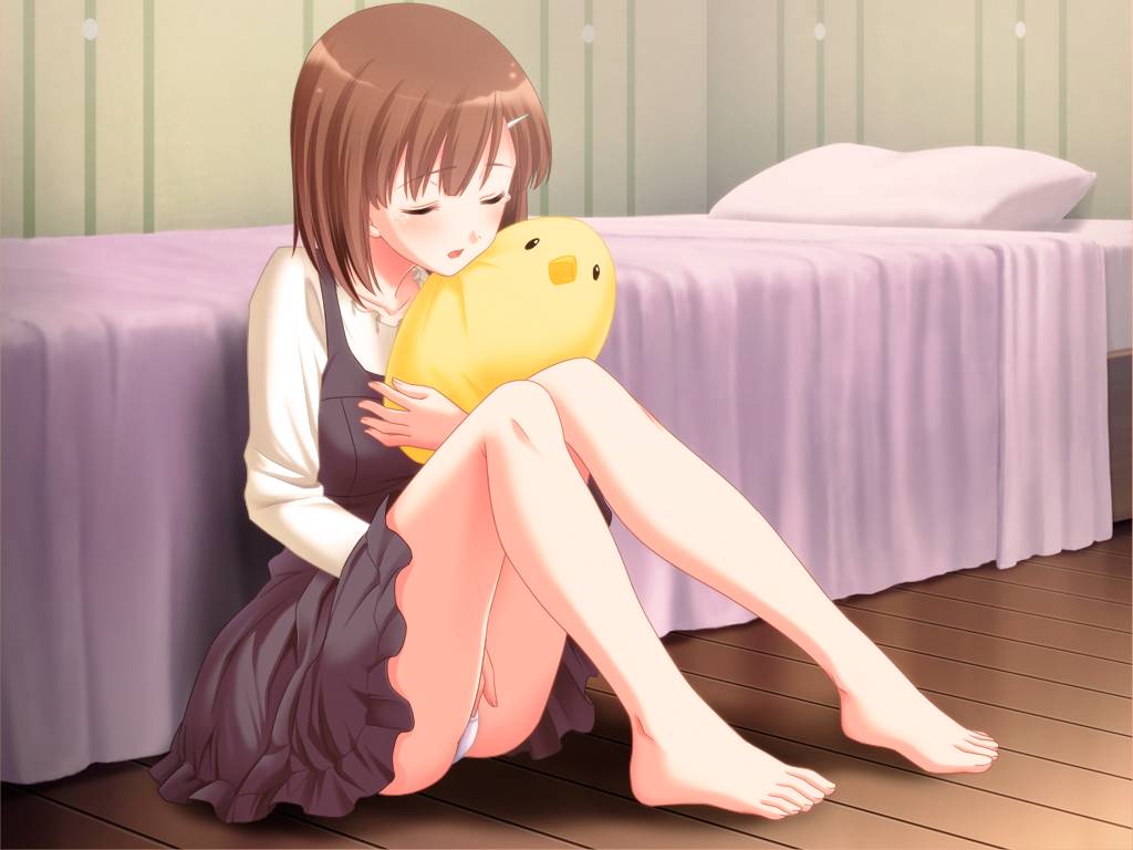 二次ロリ少女の着衣オナニーで脱がずに自慰に夢中になってるロリオナニー二次エロ画像-7