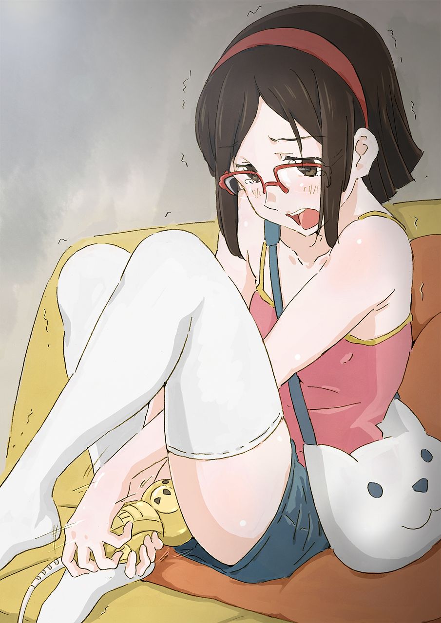 二次ロリ少女の着衣オナニーで脱がずに自慰に夢中になってるロリオナニー二次エロ画像-20
