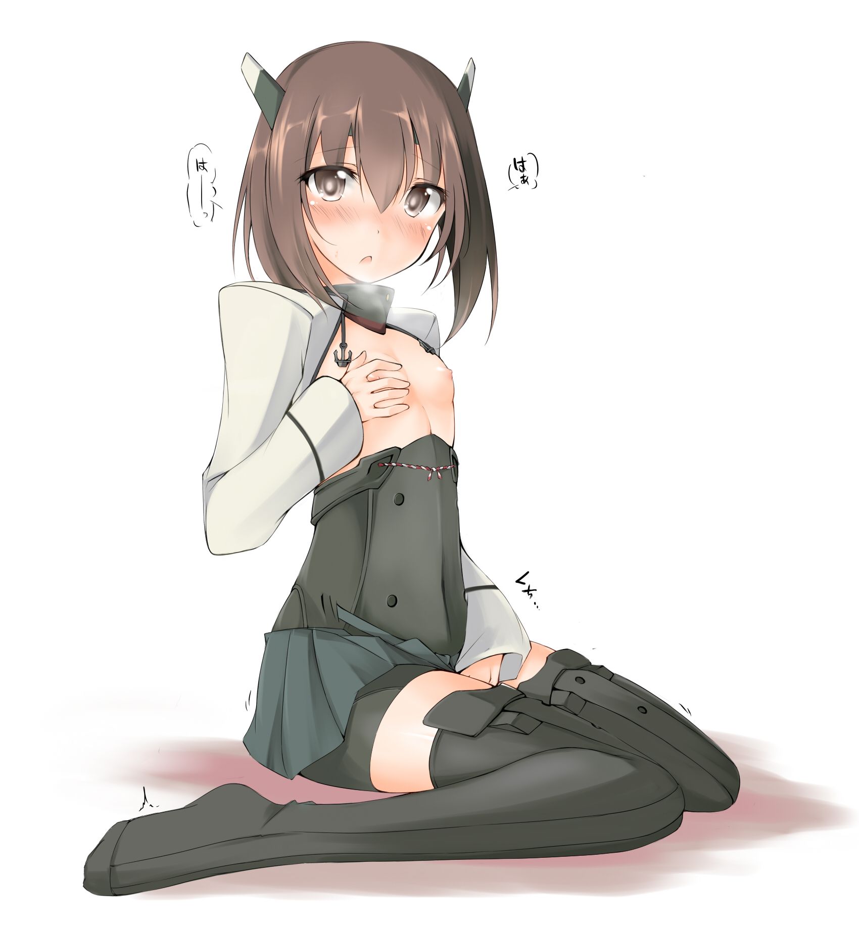 二次ロリ少女の着衣オナニーで脱がずに自慰に夢中になってるロリオナニー二次エロ画像-23