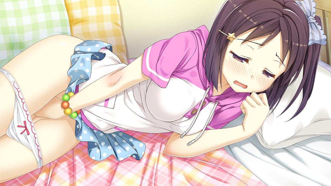 二次ロリ少女の着衣オナニーで脱がずに自慰に夢中になってるロリオナニー二次エロ画像-39