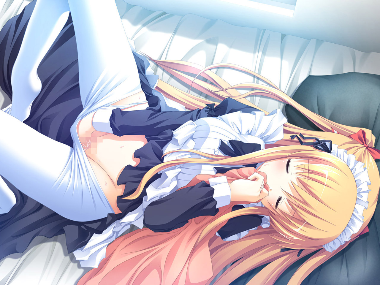 二次ロリ少女が声を押し殺してばれないよう努力しつつも快感に勝てずオナニーに夢中になる二次エロ画像-36