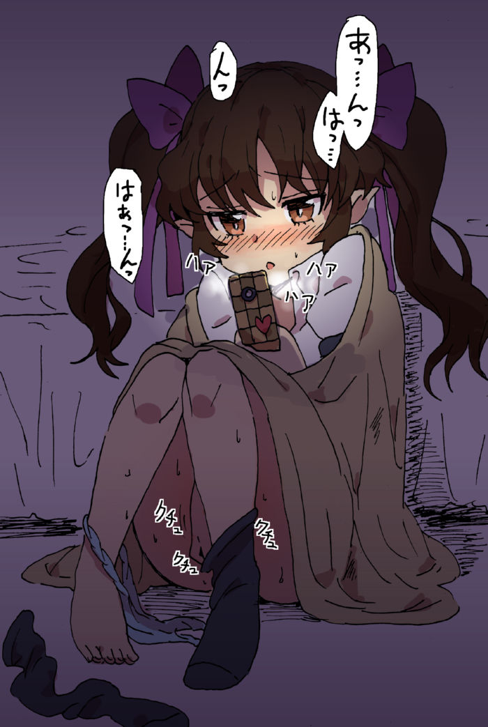 二次ロリ少女のセリフや擬音付きオナニー姿がエッチすぎておかずにふさわしい気がする二次エロ画像-14