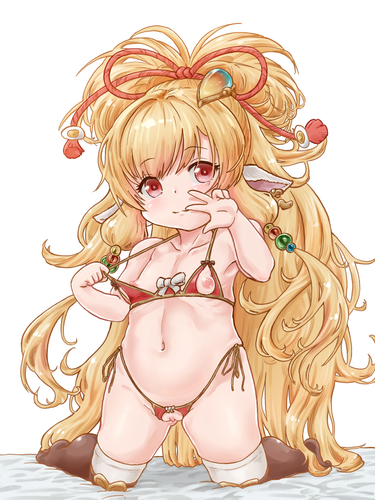 二次ロリ少女の至高の無乳ちっぱいナイチチ、平たい胸こそ最強と思える可愛い無乳ロリ二次エロ画像-28