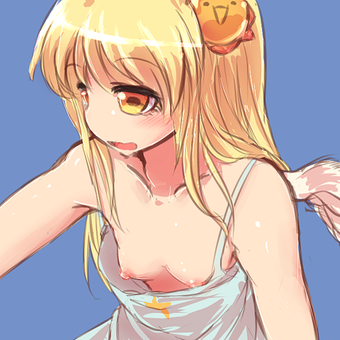 二次ロリ少女の薄着の季節に期待したくなるパイチラチクチラ胸チラちっぱいロリ二次エロ画像-52