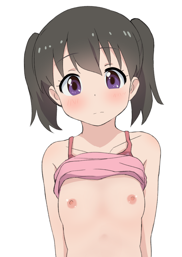 二次ロリ少女の育ちかけちっぱいがたまらないロリちっぱいの二次エロ画像-13