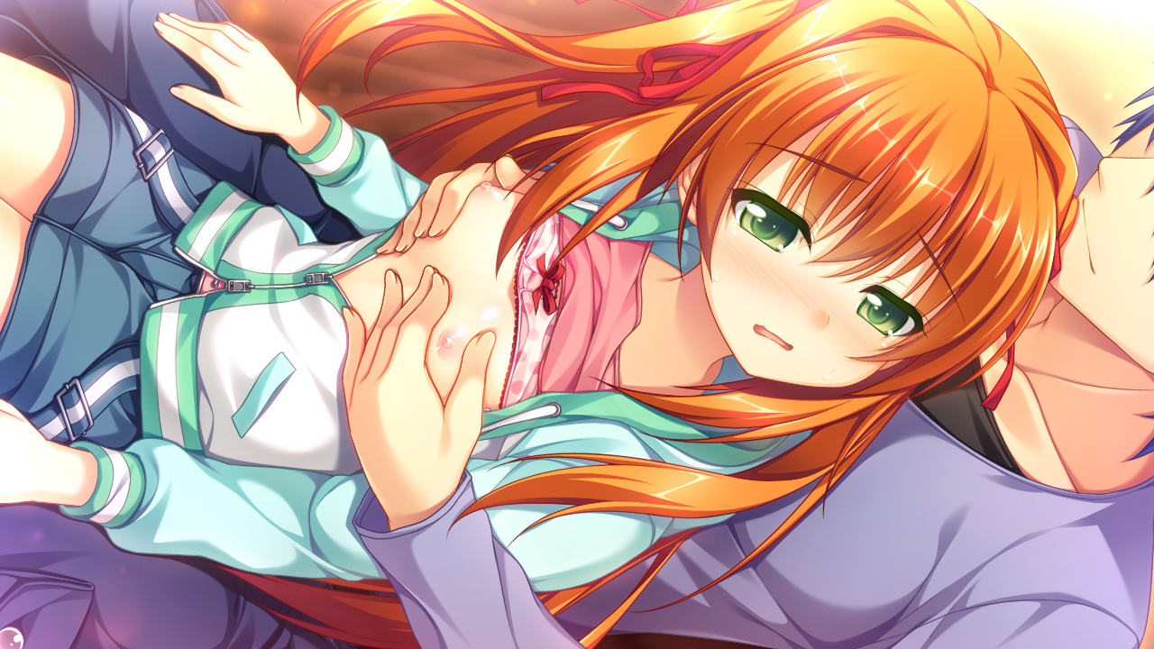 二次ロリ少女の貧乳ちっぱいにある乳首を舐めたりつまんだり責めたりする二次エロ画像-39