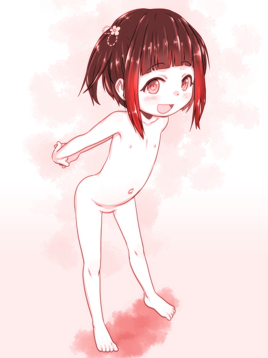 二次ロリ少女のかわいく無防備なちっぱい貧乳にむしゃぶりつきたくなるロリちっぱい二次エロ画像-20