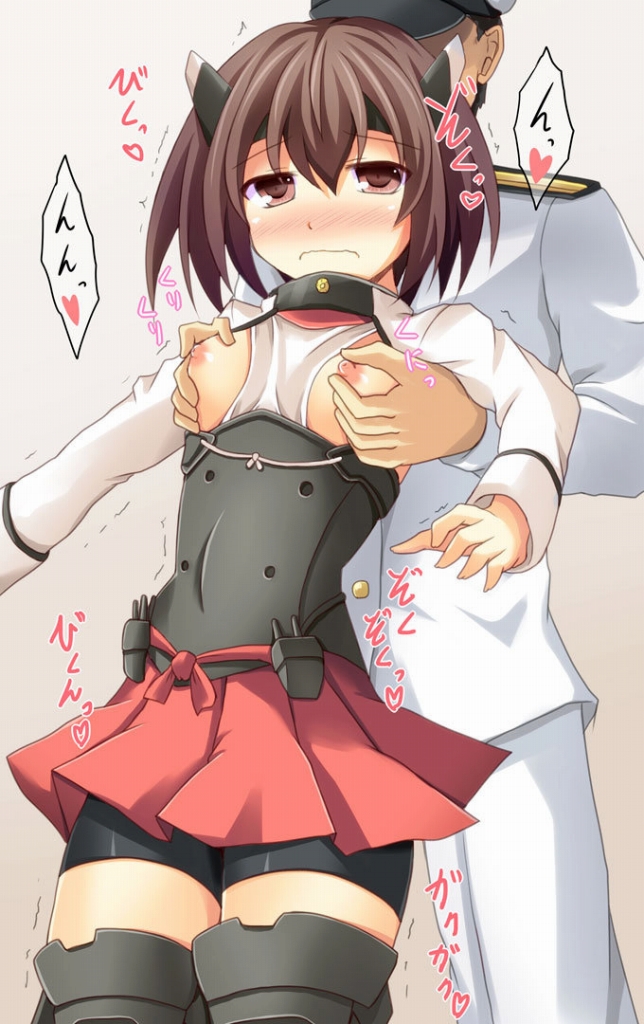 ロリロリで小さなこの胸はわしが育てたと将来言いたくなる発展途上の微乳揉みしだき二次エロ画像-34