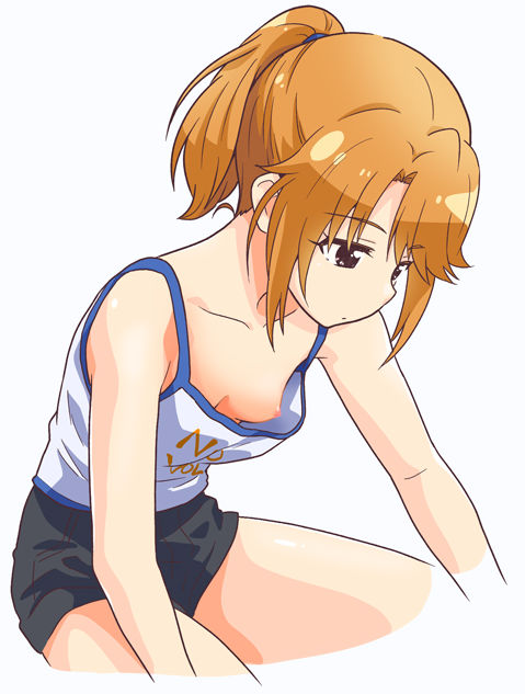 【ロリちくチラ】二次ロリ少女が暖かくなってきたので薄着でちくチラしちゃってる二次エロ画像のトップ画像
