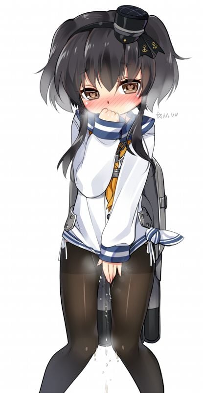 二次ロリ少女が悔しそうに恥ずかしそうにおもらししてる姿がたまらないロリおもらし二次エロ画像-3