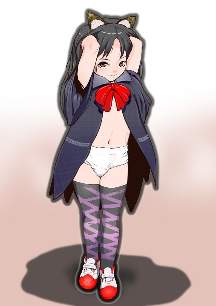 二次ロリ少女の中学年ぐらいまで穿きそうな布地の多い女児ショーツのおパンツ姿二次エロ画像-10