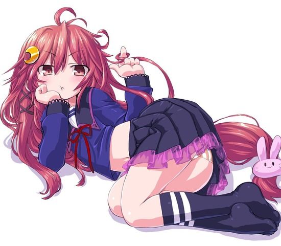 8月2日はパンツの日なのでおパンツがちょっと見えちゃってありがたいロリパンチラ二次エロ画像-6