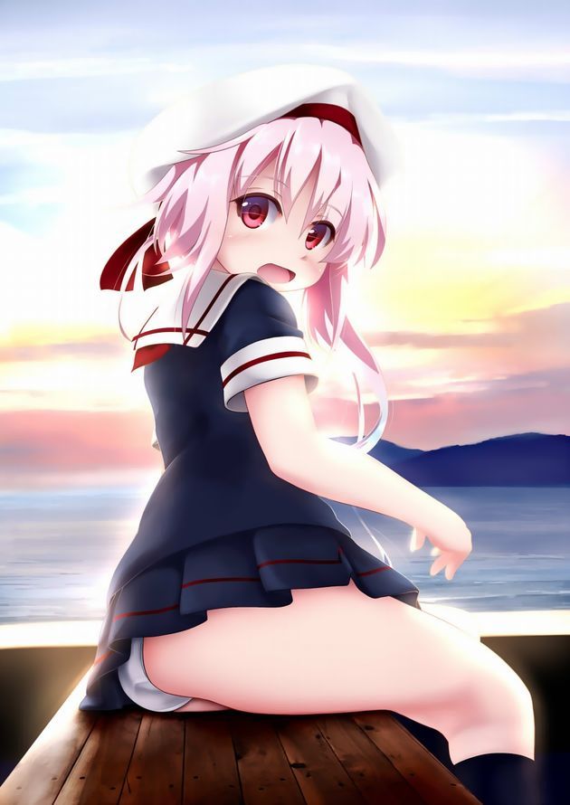 8月2日はパンツの日なのでおパンツがちょっと見えちゃってありがたいロリパンチラ二次エロ画像-15