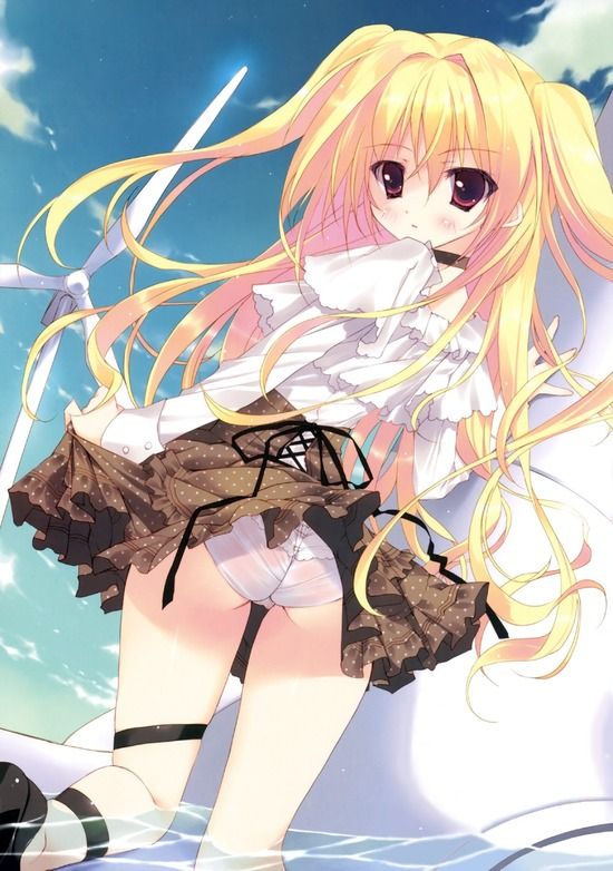 8月2日はパンツの日なのでおパンツがちょっと見えちゃってありがたいロリパンチラ二次エロ画像-23