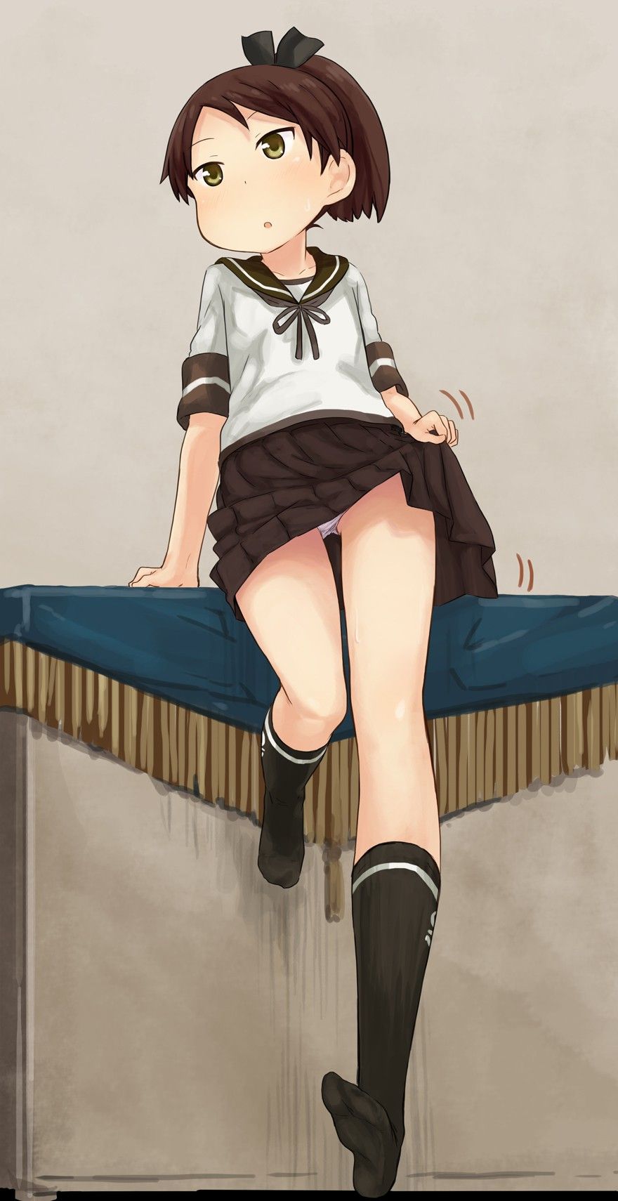 8月2日はパンツの日なのでおパンツがちょっと見えちゃってありがたいロリパンチラ二次エロ画像-31