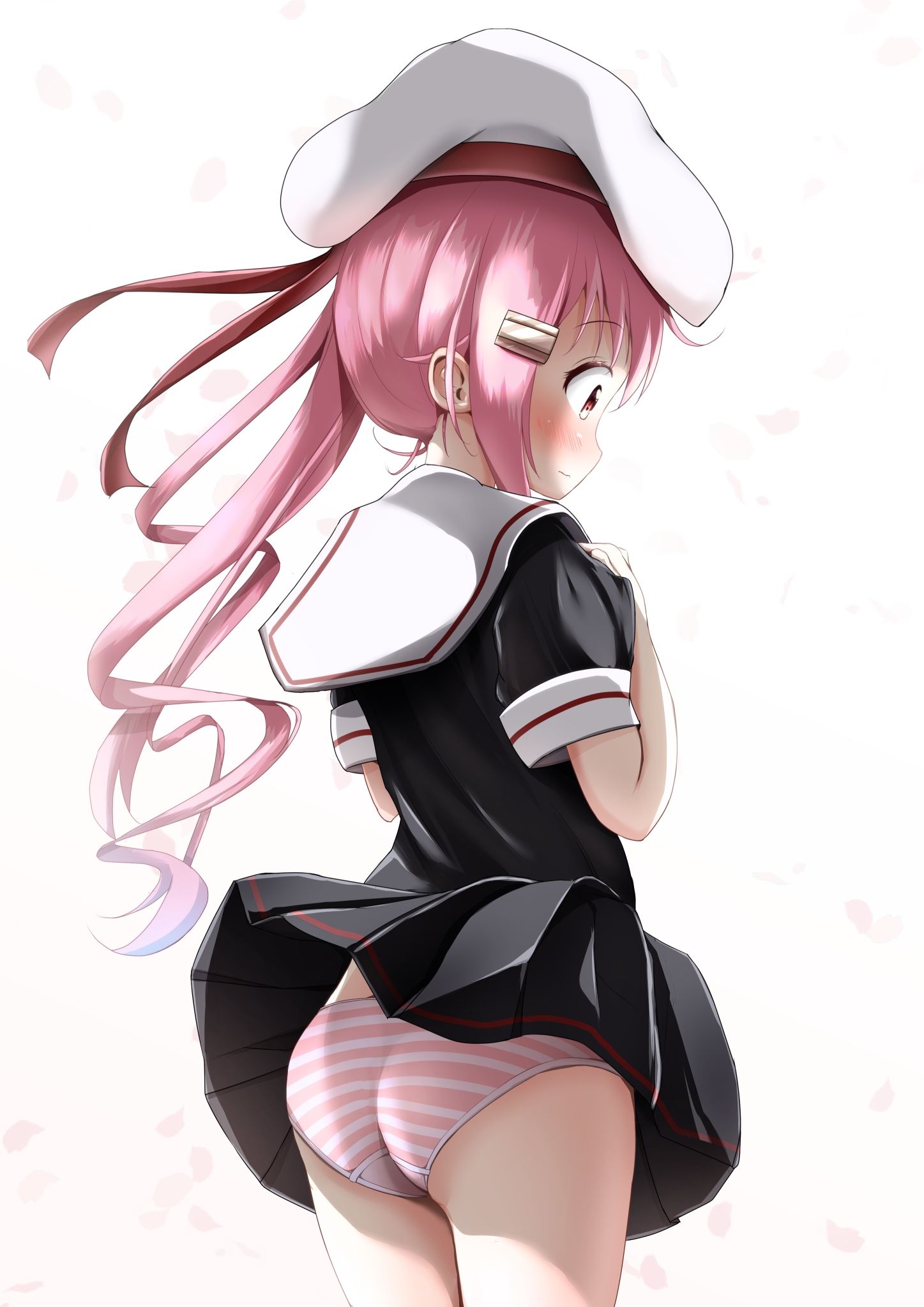 8月2日はパンツの日なのでおパンツがちょっと見えちゃってありがたいロリパンチラ二次エロ画像-35