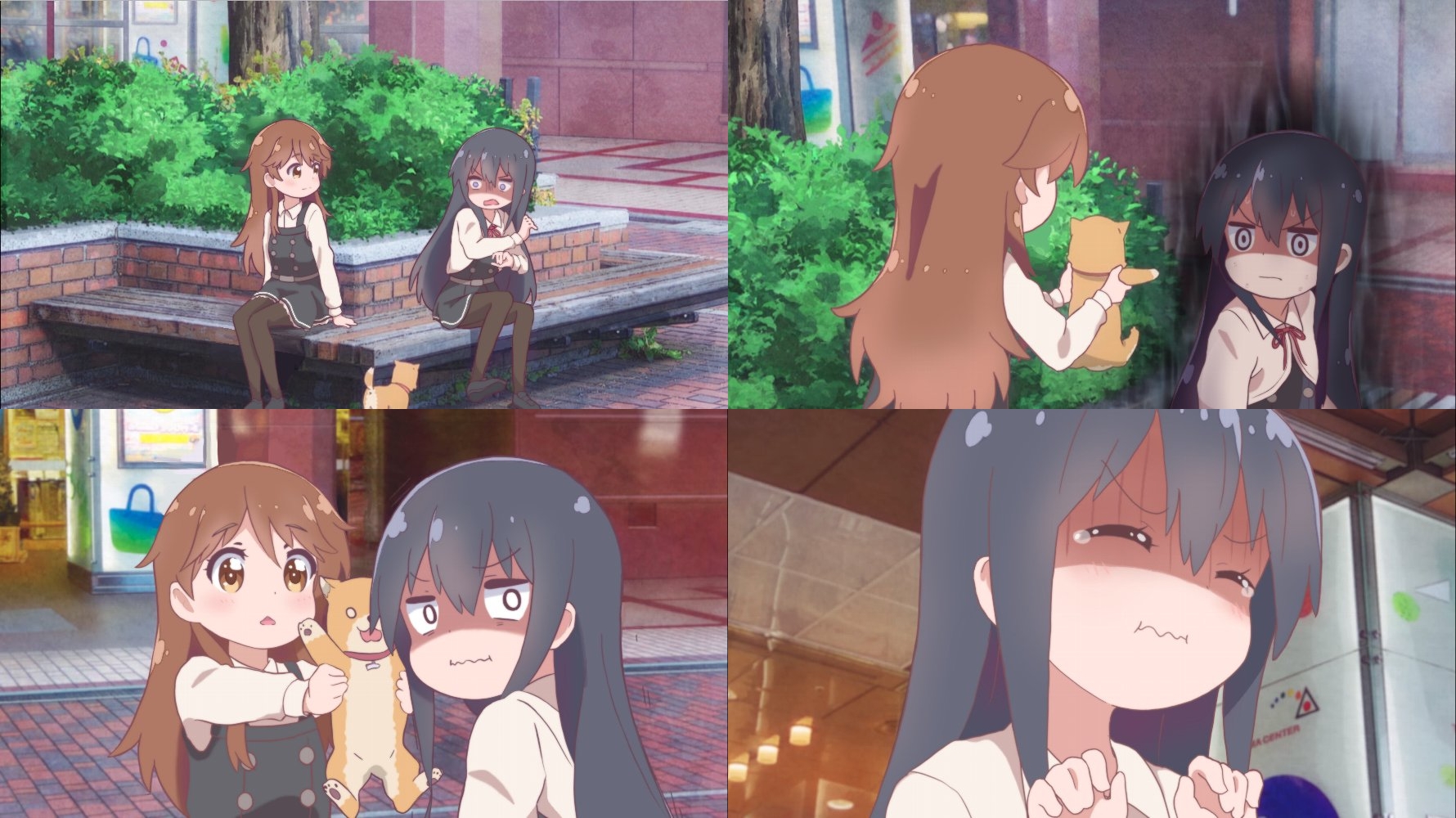 二次美少女のしゃがみパンチラ、嬉しいラッキースケベで心が浄化されるしゃがみパンチラ二次エロ画像-37