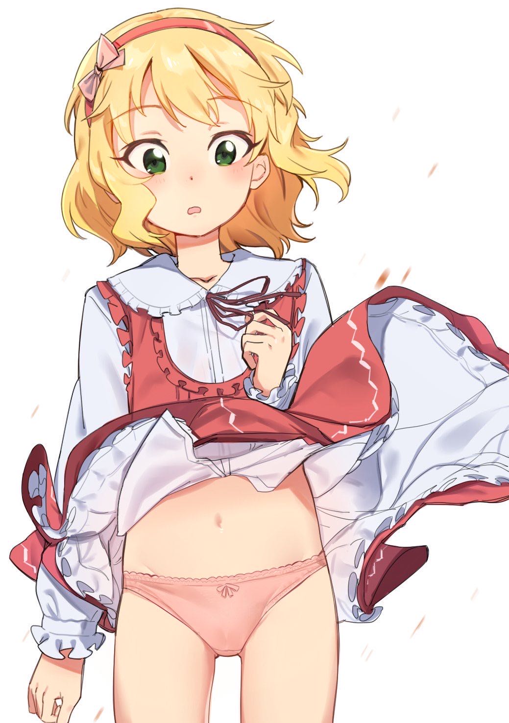 二次ロリ少女の可愛い下着、おパンツを見て疲れを癒したいロリパンツ二次エロ画像-13