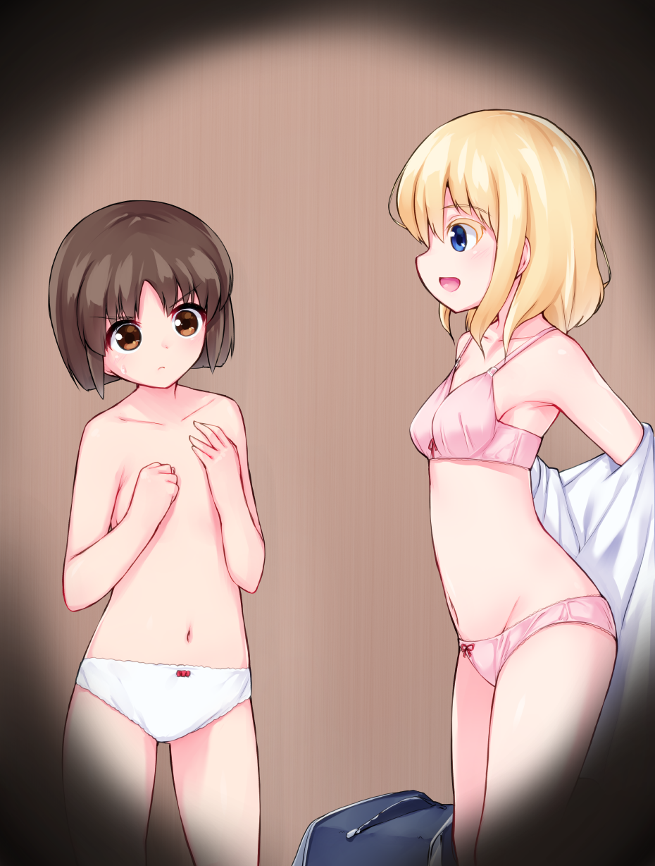 二次ロリ少女の可愛い下着、おパンツを見て疲れを癒したいロリパンツ二次エロ画像-31