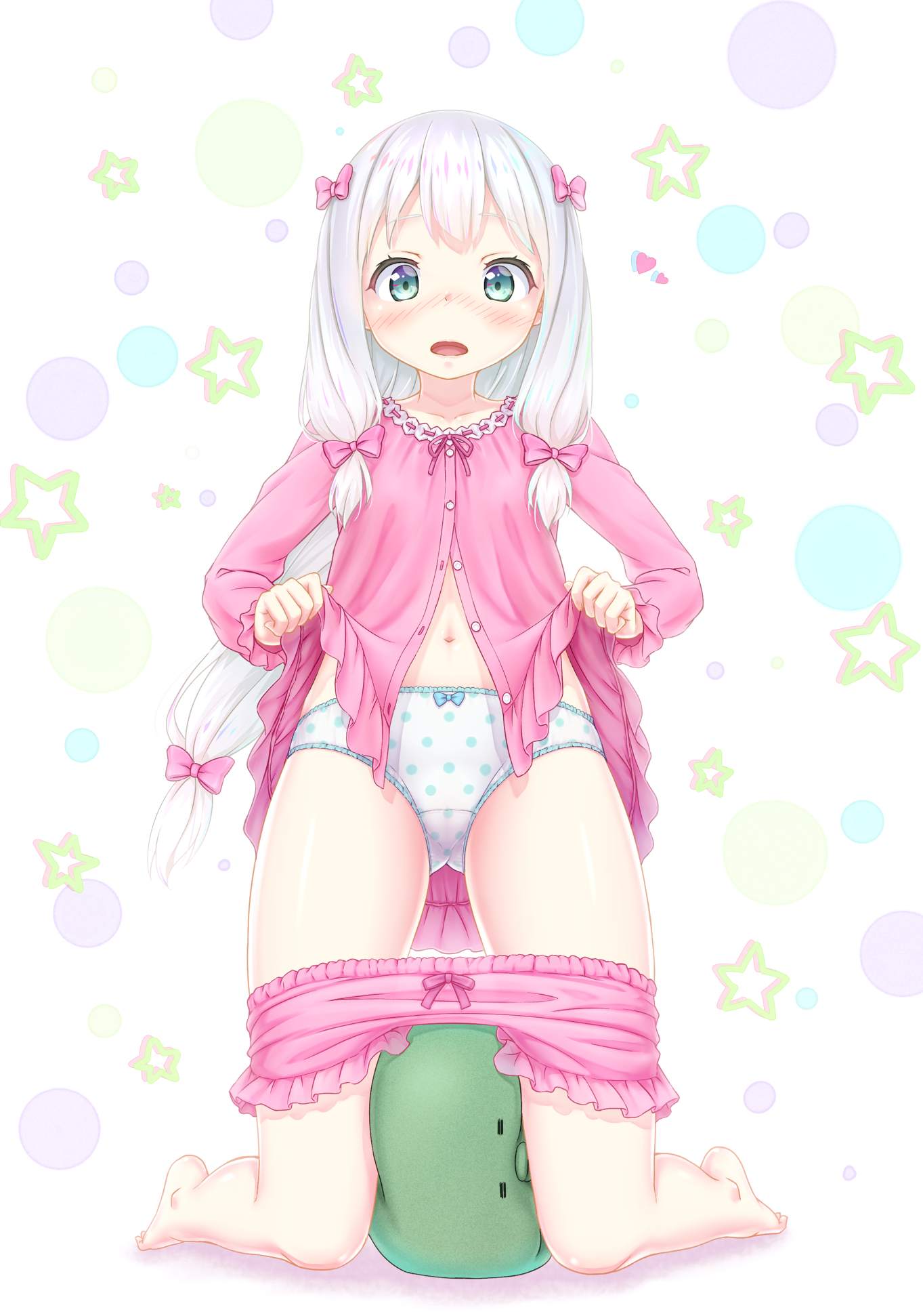 二次ロリ少女の可愛い下着、おパンツを見て疲れを癒したいロリパンツ二次エロ画像-34