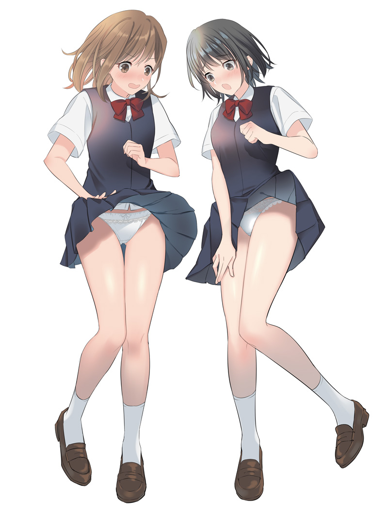 二次ロリ少女の穿いてる可愛いおパンツという心の癒しを感じるロリパンツ二次エロ画像-11