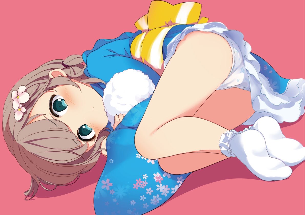 二次ロリ少女の穿いてる可愛いおパンツという心の癒しを感じるロリパンツ二次エロ画像-13