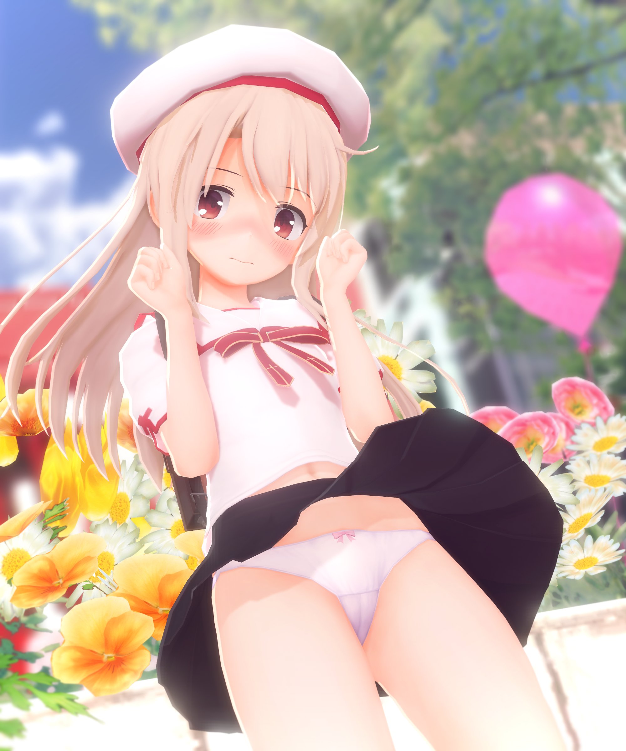 二次ロリ少女のかわいいロリパンツやおこさまショーツで今週もやる気と元気をもらえる二次エロ画像-33