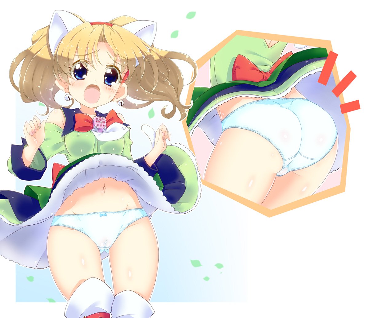 二次ロリ少女のロリパンツ、子供パンツお子様パンツ女児ショーツのかわいい二次エロ画像-12